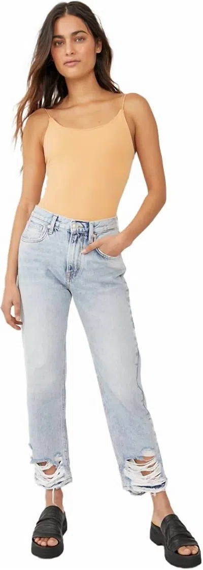 Free People Bonita Jeans In Free Bird In Blue