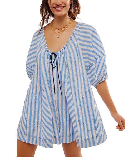 FREE PEOPLE BOP AROUND STRIPED ROMPER