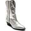 Free People Borderline Western Boot In Gunmetal