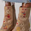FREE PEOPLE BOWERS EMBROIDERED BOOT