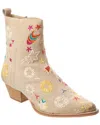Free People Bowers Embroidered Bootie