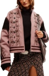 FREE PEOPLE FREE PEOPLE BOY BAND BOMBER JACKET