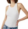 Free People Brexley Ribbed Bodysuit In White In White