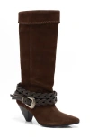 Free People Bridget Buckle Strap Slouch Boot
