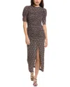 Free People Briella Midi Dress In Brown