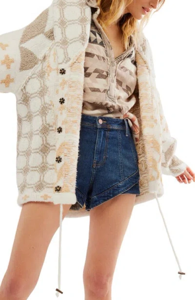 Free People Bright & Optimistic Cardigan In Multi