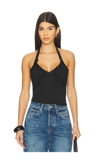 Free People Brooke Halter In Black