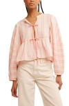 Free People Brunch Babe Top In Yellow