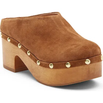 Free People Calli Platform Clog In Brown