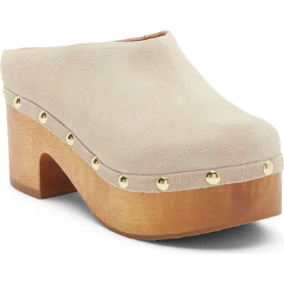 Free People Calli Platform Clog In Neutral