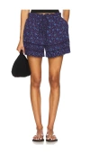 Free People Cambridge Printed Pull On Short
