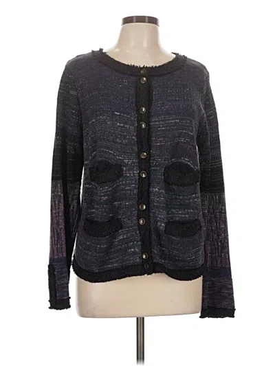 Pre-owned Free People Cardigan Sweater In Black