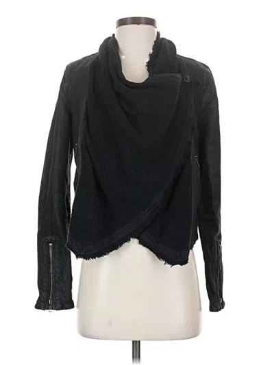 Pre-owned Free People Cardigan Sweater In Black