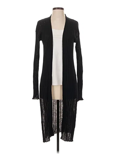 Pre-owned Free People Cardigan Sweater In Black
