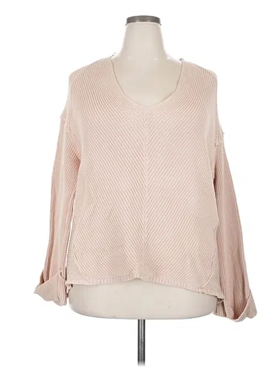 Pre-owned Free People Cardigan Sweater In Brown