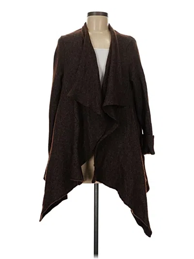 Pre-owned Free People Cardigan Sweater In Brown