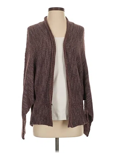 Pre-owned Free People Cardigan Sweater In Brown