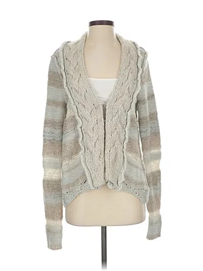 Pre-owned Free People Cardigan Sweater In Gray