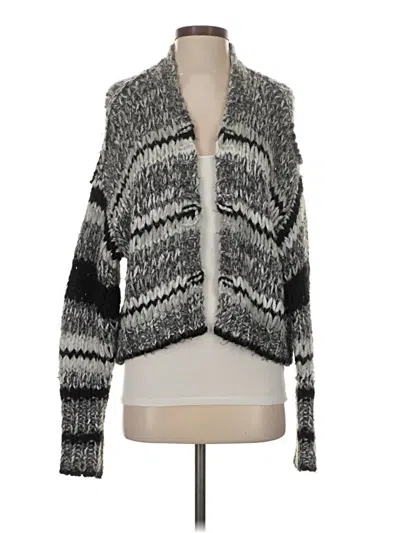 Pre-owned Free People Cardigan Sweater In Gray