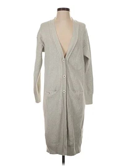 Pre-owned Free People Cardigan Sweater In Gray