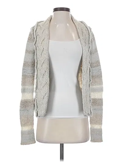 Pre-owned Free People Cardigan Sweater In Gray
