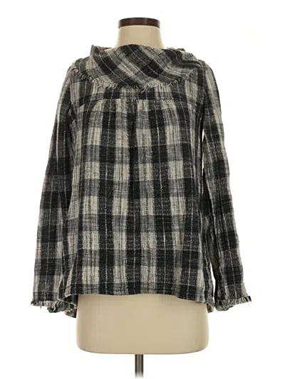 Pre-owned Free People Cardigan Sweater In Gray