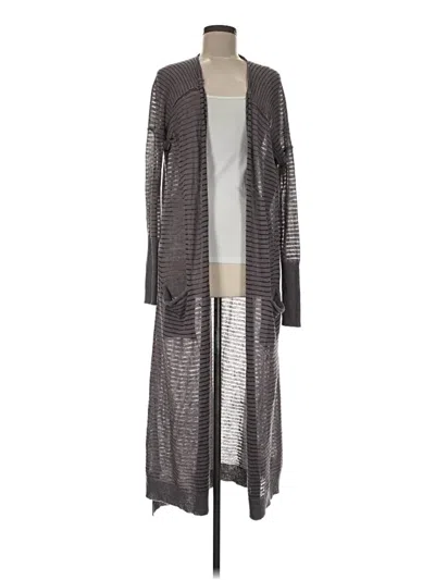 Pre-owned Free People Cardigan Sweater In Gray