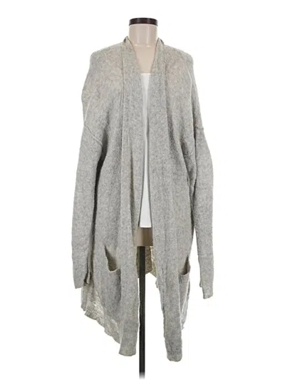 Pre-owned Free People Cardigan Sweater In Gray