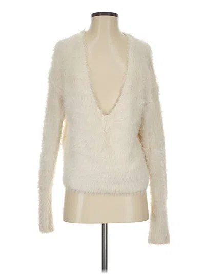 Pre-owned Free People Cardigan Sweater In Ivory