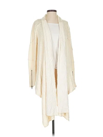Pre-owned Free People Cardigan Sweater In White