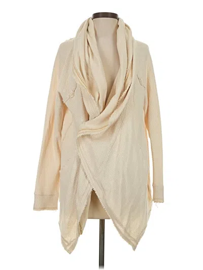 Pre-owned Free People Cardigan Sweater In White