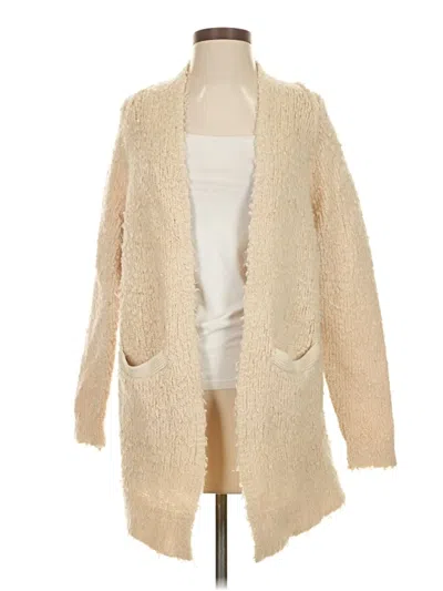 Pre-owned Free People Cardigan Sweater In White
