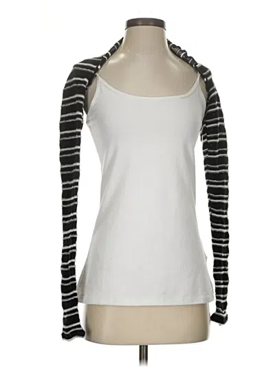 Pre-owned Free People Cardigan Sweater In White