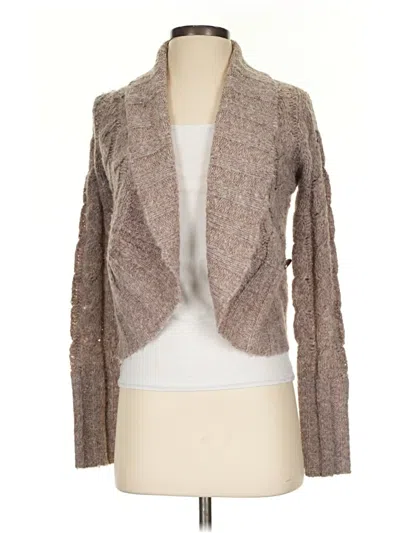 Pre-owned Free People Cardigan Sweater In White
