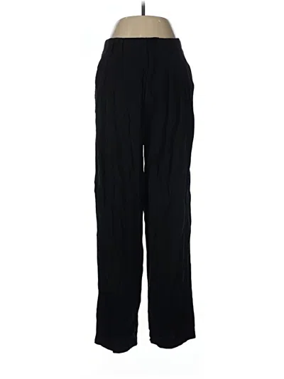 Pre-owned Free People Cargo Pants In Black