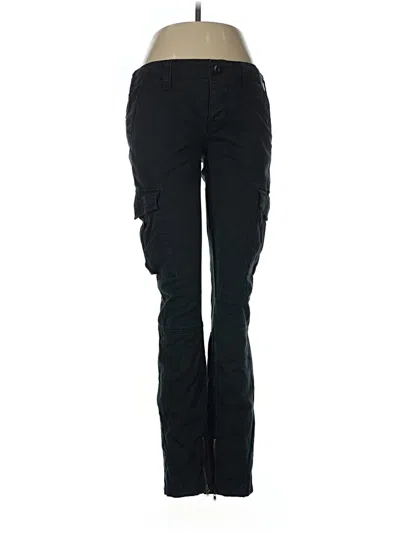Pre-owned Free People Cargo Pants In Black