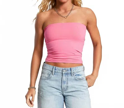 Free People Carrie Tube Top In Confetti In Blue