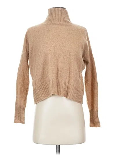 Pre-owned Free People Cashmere Pullover Sweater In Tan