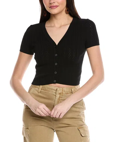 Free People Cassie Cardigan In Black