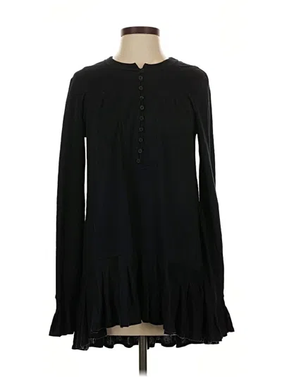 Pre-owned Free People Casual Dress In Black