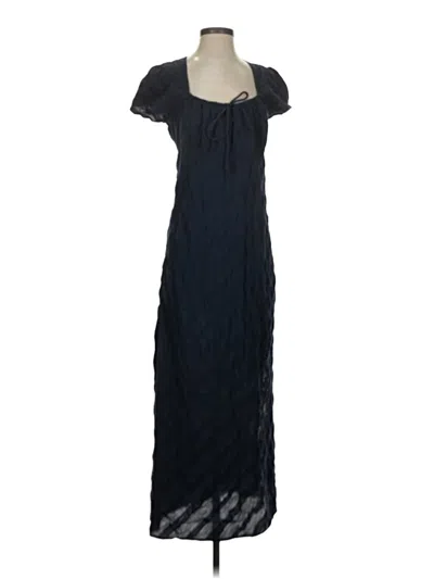 Pre-owned Free People Casual Dress In Black