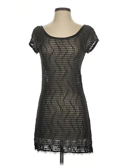 Pre-owned Free People Casual Dress In Black