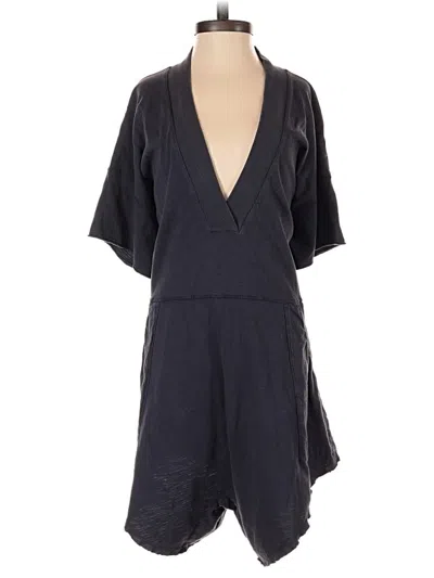 Pre-owned Free People Casual Dress In Blue