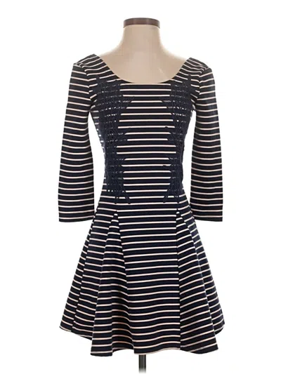 Pre-owned Free People Casual Dress In Blue
