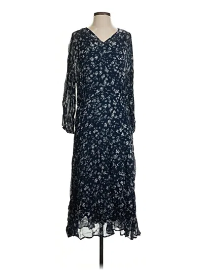 Pre-owned Free People Casual Dress In Blue
