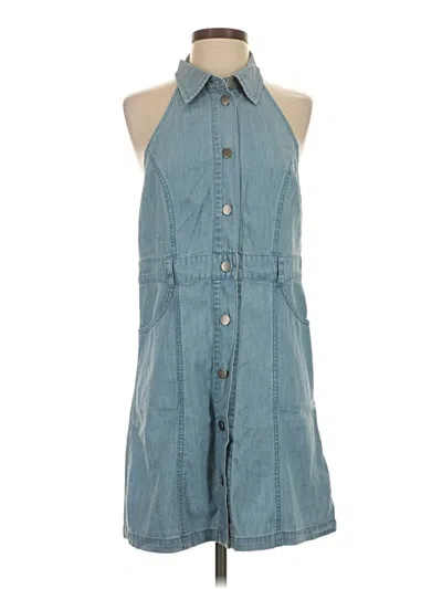 Free People Casual Dress In Blue