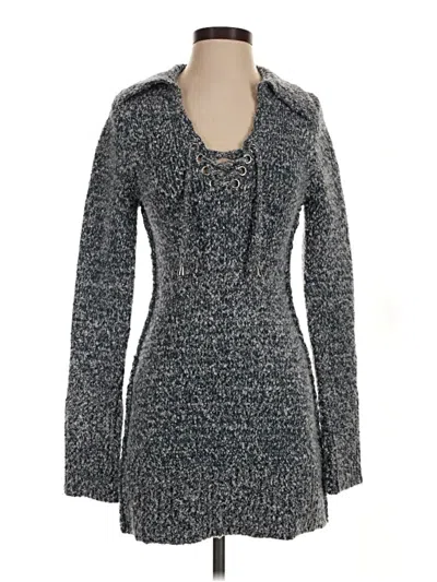 Free People Casual Dress In Gray