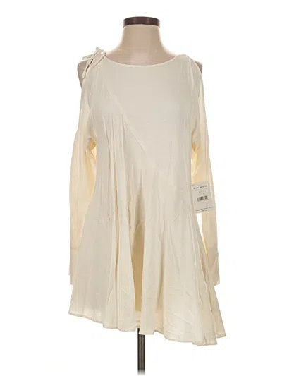 Pre-owned Free People Casual Dress In Ivory
