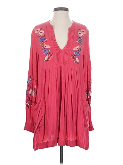 Pre-owned Free People Casual Dress In Pink