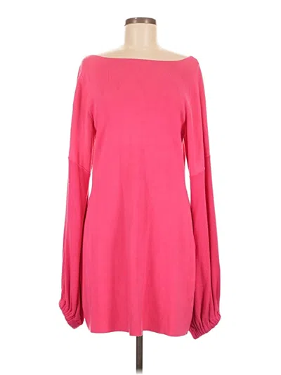 Pre-owned Free People Casual Dress In Pink